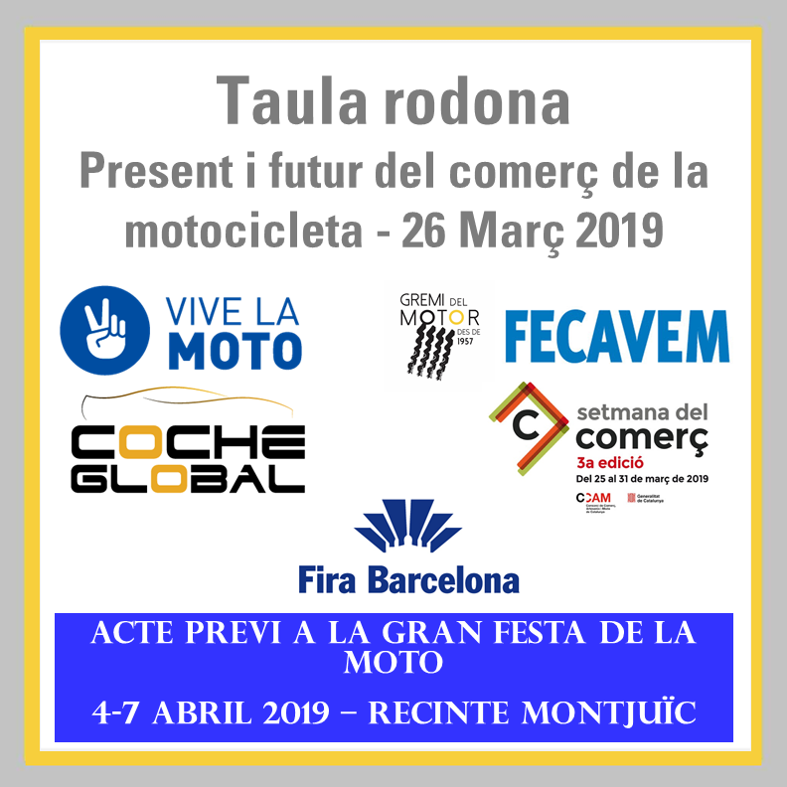 Taula rodona Present i futur del comerç de la motocicleta
